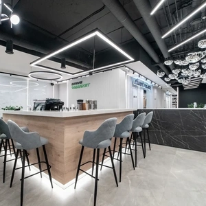 Фото галереи товара Светодиодный фигурный светильник MS-CROSS X-образный 4х500mm 80W 3000/4000/6000K