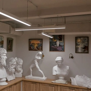 Фото галереи товара Светодиодный фигурный светильник MS-TRINITY Y-образный 3x750mm 80W 3000/4000/6000К