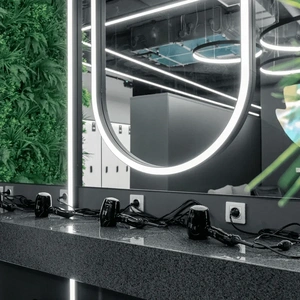 Фото галереи товара Cветодиодный фигурный светильник MS-BOX Квадрат 1500mm 300W 3000/4000/6000K