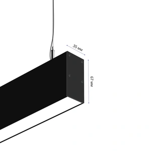 Фото Подвесной светильник MS-LINEAR Линейный 67х35 1750mm 35W 3000/4000/6000К